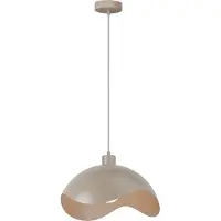 Masterlight Lampe pendante de conception Volta Ø40cm - ondulé - sable
