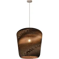 Masterlight Lampe suspendue à sable Carta Moody Ø abat-jour Think Paper 54cm