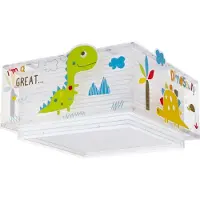 DALBER Plafonnier carré Dinos