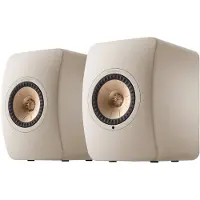 KEF ENCEINTES CONNECTÉES HI FI LS50 WIRELESS II BEIGE VENDUES PAR PAIRE