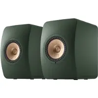 KEF ENCEINTES CONNECTÉES HI FI LS50 WIRELESS II VERT VENDUES PAR PAIRE