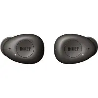 KEF - MU3 - Ecouteurs sans fil à annulation de bruit - Gris anthracite