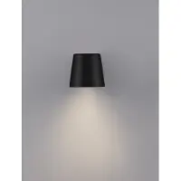 Nova Luce Spot monté en surface Ovi noir