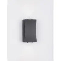 Nova Luce Applique murale design Dewei anthracite