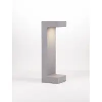 Nova Luce Lampe de jardin design Aran gris béton