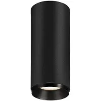 SLV Spot en saillie Numinos S Dali cylindre noir 4000K - 24 deg