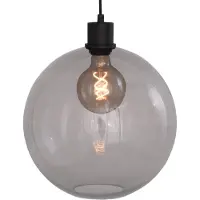 Masterlight Lampe suspendue Lazise Ø 15cm noir