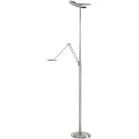 Highlight Lampe de lecture design Sapporo nickel Ø 29cm