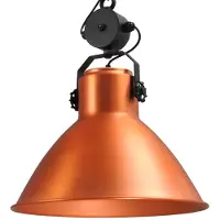 Masterlight Lampe à suspension Industria 44 Bud 44cm cuivre rouge avec noir