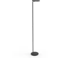 Steinhauer Lampadaire LED Turound 40w - 2200-4000K - 187cm verre fumé noir