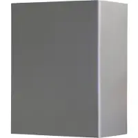 Masterlight Applique Haut - Bas Metallico gris métallisé