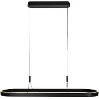Steinhauer Suspension moderne Mykty Ovale noir