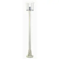 Albert Lampe de jardin Holli or blanc