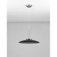 Lyora Suspension Esti verre marron Ø 50cm