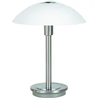Highlight Lampe de table classique Touch nickel Ø 20cm