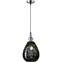 FISCHER&HONSEL GMBH Lampe à suspension orientale Uller avec verre fumé