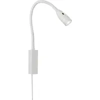 FISCHER&HONSEL GMBH Lampe de lecture LED Sten blanc