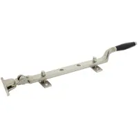 Intersteel Support de fenêtre Ton avec goupille de réglage nickel mat