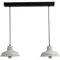 Masterlight Lampe de salle à manger Di panna Industria 2x26 Rétro