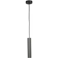 Masterlight Lampe suspendue Run avec cylindre noir