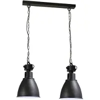 Masterlight Lampe de salle à manger Industria 2x27 Bud Rétro