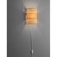 Lyora Applique murale Lum Rotin