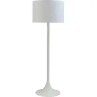 Masterlight Lampadaire Trip 60 Disk 178cm blanc