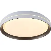 Searchlight Plafonnier Saucer blanc