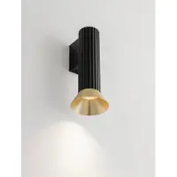 Lyora Spot mural Luvia noir avec or