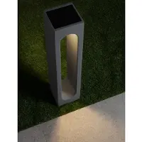 Lyora Lampe de jardin carrée Stage 70cm