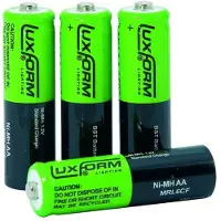Luxform Rechargeable 4 x 800 MAH AA 1,2v pour lampes solaires