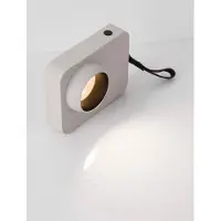 Nova Luce Lampe de table rechargeable Kedros beige