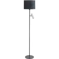 Highlight Lampadaire Country Trend Noir avec nickel