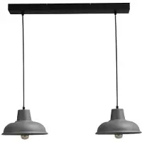 Masterlight Lampe de salle à manger Di panna Industria 2x26 Rétro