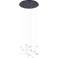 Eglo Suspension design Adrados, forme ronde, diamètre 58 cm
