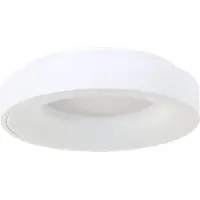 Steinhauer Plafonnier blanc avec LED Ringlede Ø 30 cm