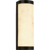Searchlight Applique murale design Nile 25cm noir