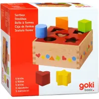 Goki Boîte de tri en bois Basic