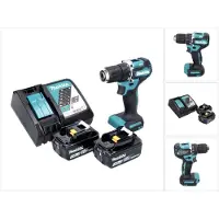 Makita DDF 487 RF Perceuse-visseuse sans fil 18 V 40 Nm Brushless + 2x batterie 3,0 Ah + chargeur