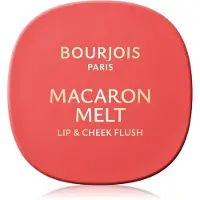 Bourjois Macaron Melt Lip & Cheek Flush blush 2 en 1 teinte 03 Peach Tatin 5 g