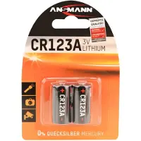 Ansmann 1510-0023 Lithium Bat. CR123A