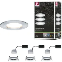 Paulmann LED encastré Nova set de base rigide