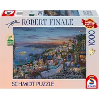 Schmidt Spiele Puzzle Coucher de soleil à Santorin - 1000 pièces