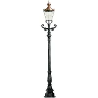 Ks Verlichting Lampe de jardin nostalgique Hamburg anthracite
