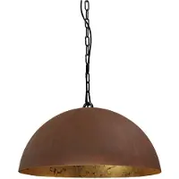 Masterlight Lampe à suspension Industria Gold 50