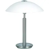 Highlight Lampe de table classique Touch nickel Ø 28cm
