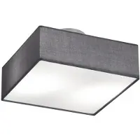 TRIO Lampe de plafond Embassy 30cm gris