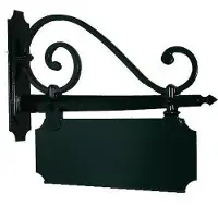 Ks Verlichting Panneau Signboard D anthracite