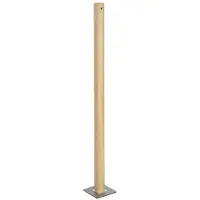 HerzBlut Lampadaire LED Leonora 122,5 cm - chêne nature