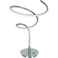 Highlight Lampe de table design Curle nickel Ø 27cm